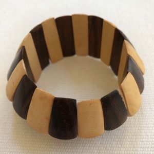 Handmade Wooden Stretch Bracelet from Costa Rica